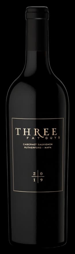 2019 Three Fat Guys Napa Valley Cabernet Sauvignon bottle reference