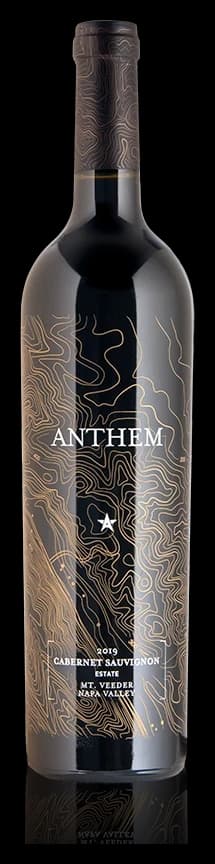 2019 Anthem Mt. Veeder Cabernet Sauvignon bottle reference