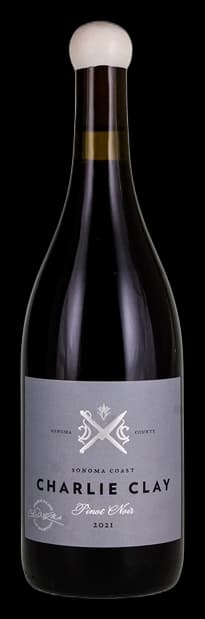 2021 Charlie Clay (Mauritson) Sonoma Coast Pinot Noir bottle reference
