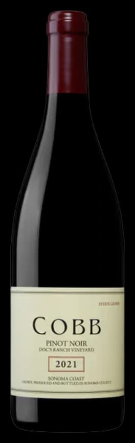 2021 Cobb Doc's Ranch Pinot Noir bottle reference
