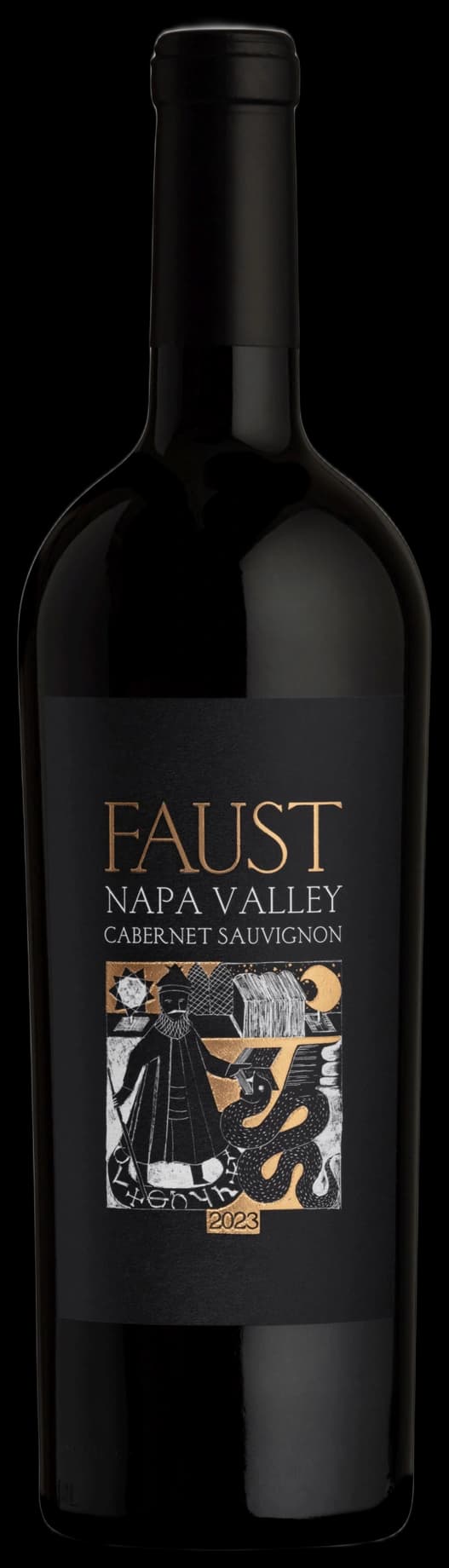 2023 Faust Cabernet Sauvignon bottle reference
