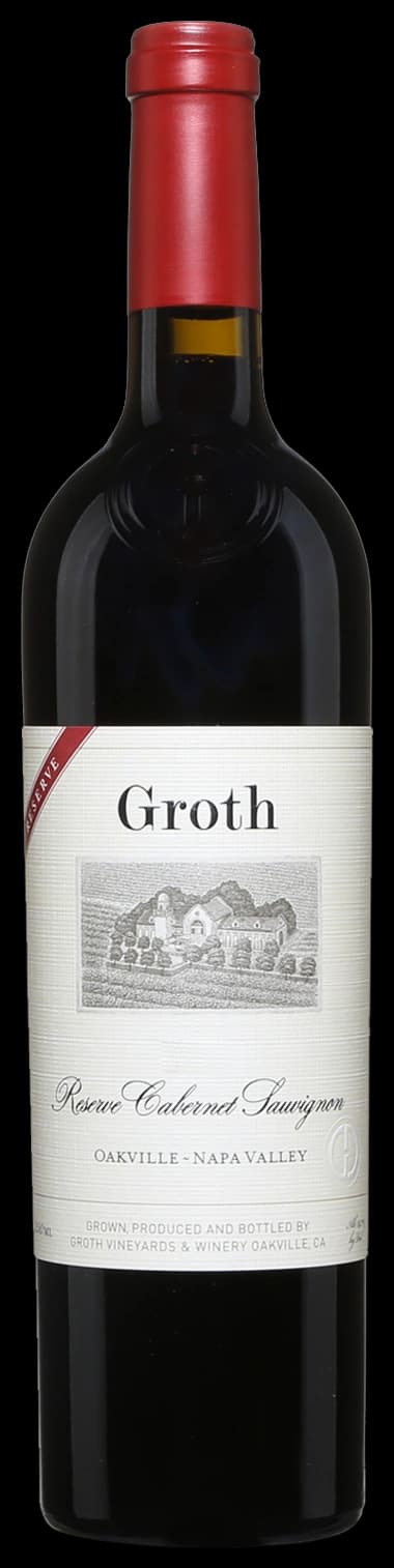 2022 Groth Reserve Cabernet Sauvignon bottle reference