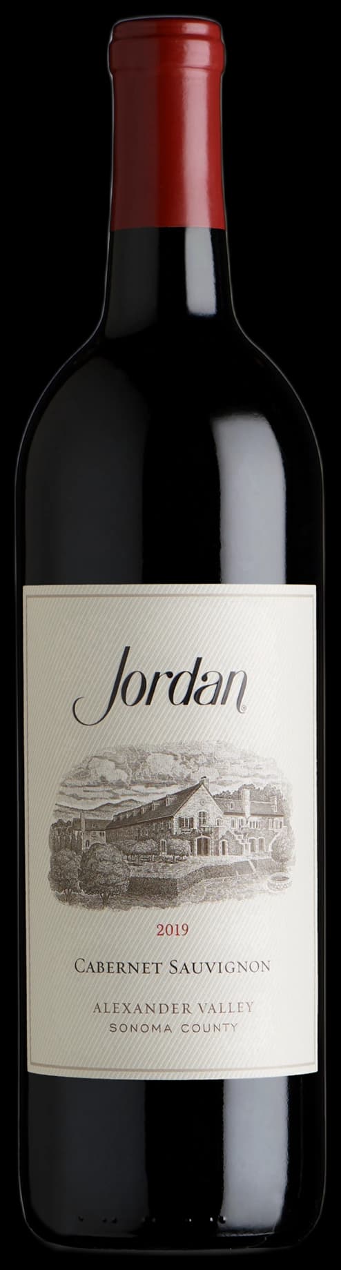 2021 Jordan Alexander Valley Cabernet Sauvignon bottle reference