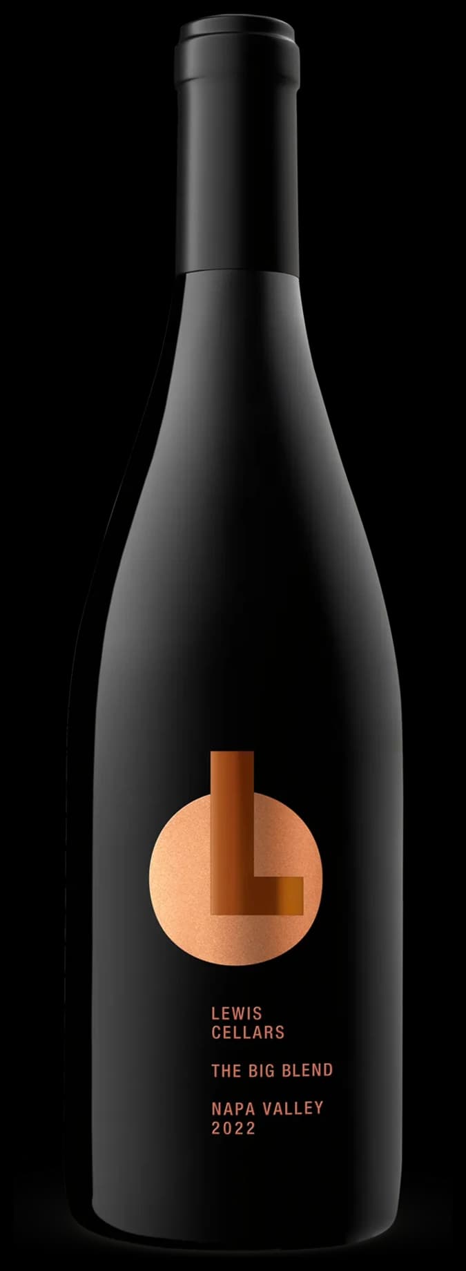 2022 Lewis Cellars Big Blend bottle reference