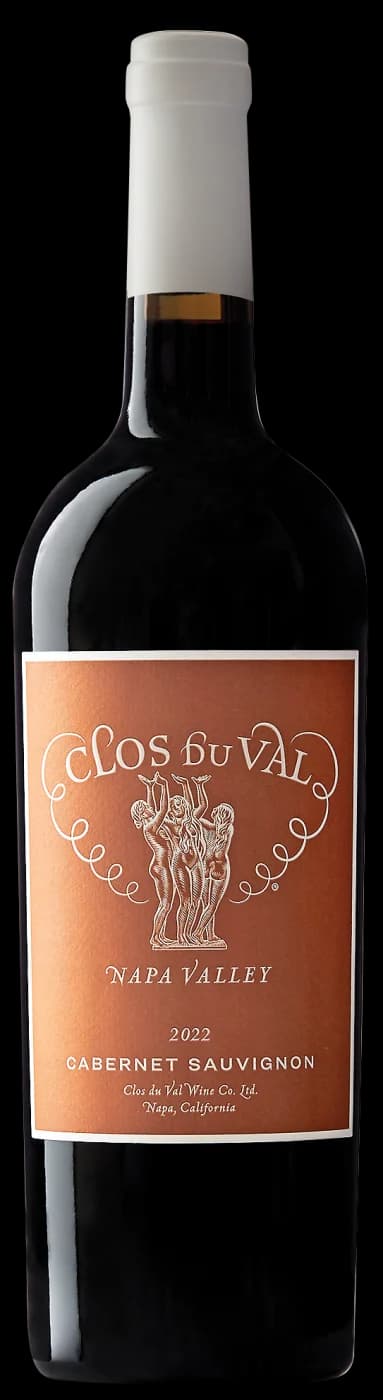 2022 Clos du Val Cabernet Sauvignon bottle reference